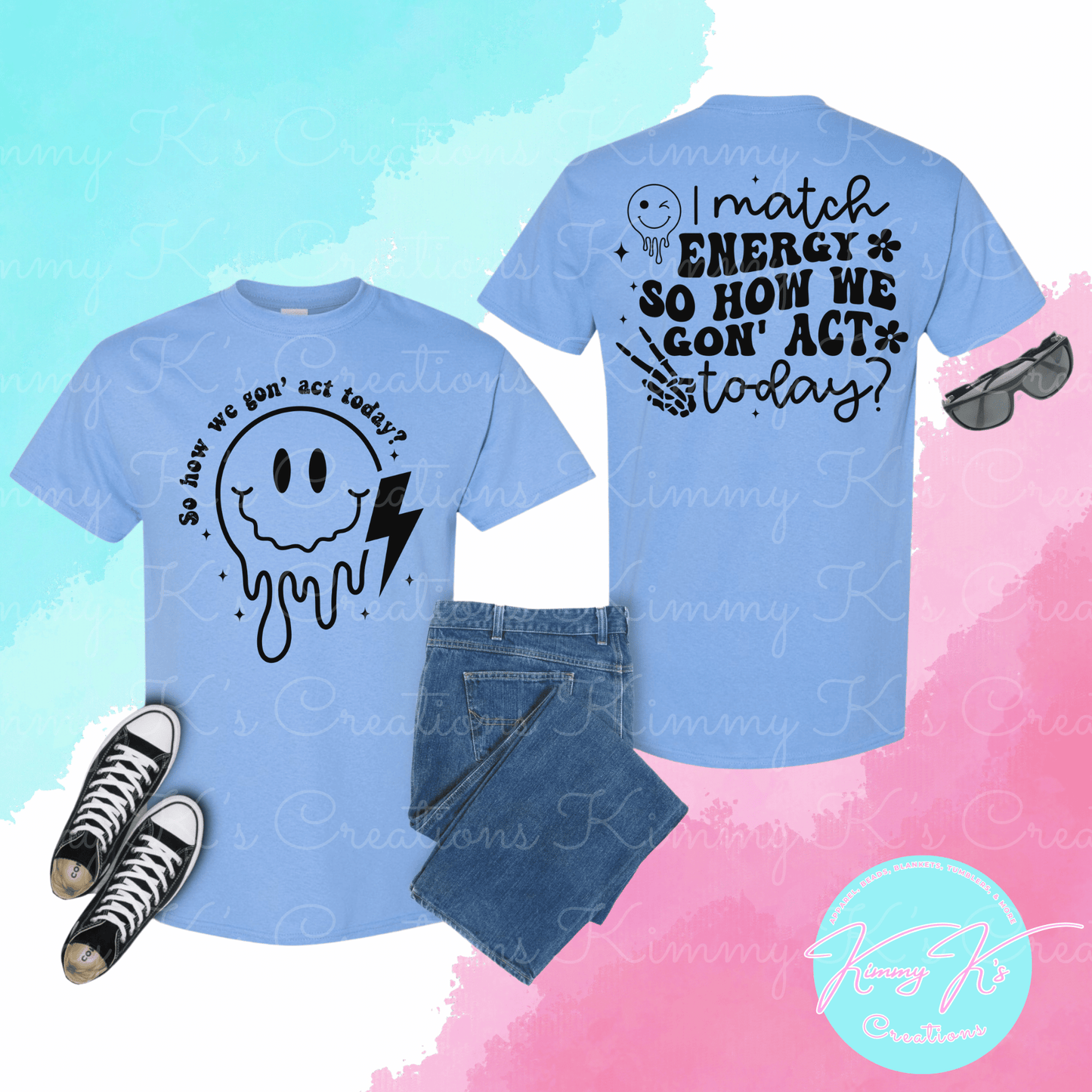 Match Energy | Front & Back T-Shirt