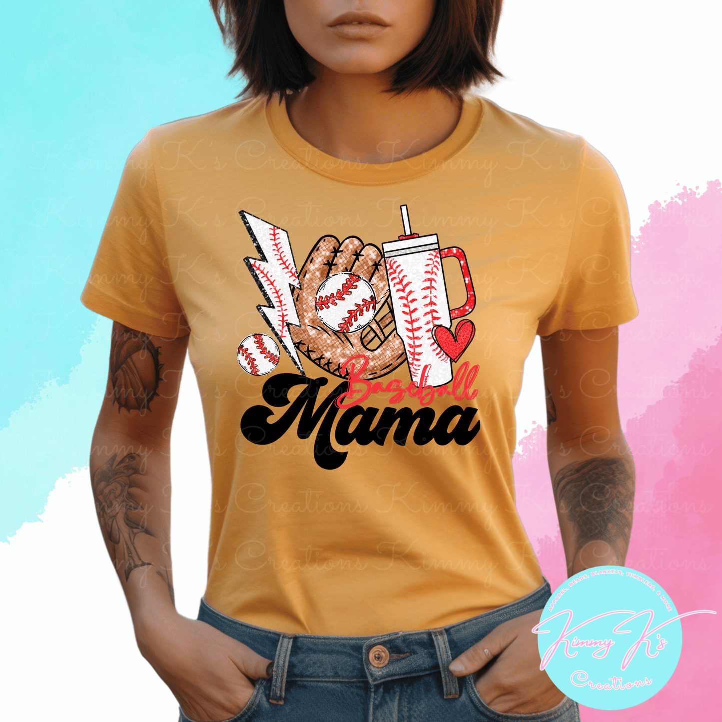 Baseball Mama #6 | T-Shirt