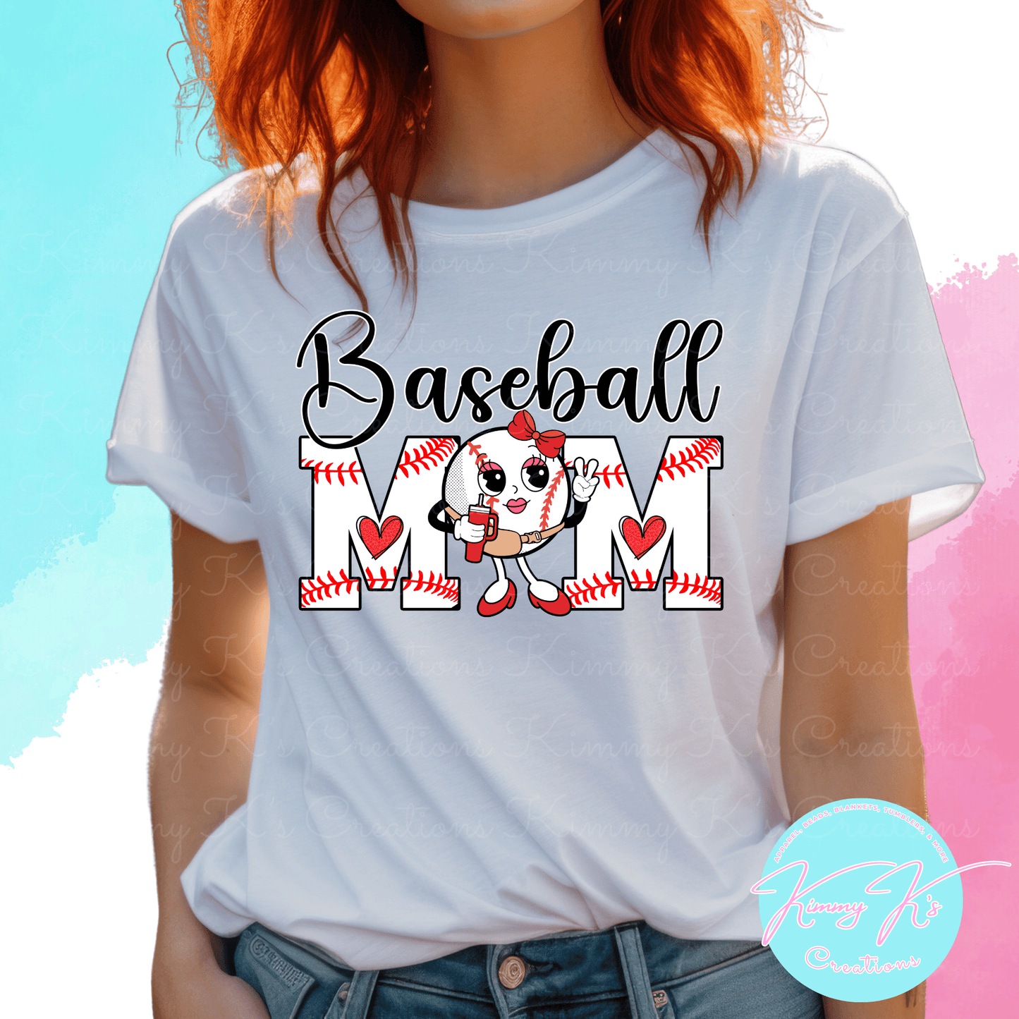 Baseball Mama #7 | T-Shirt