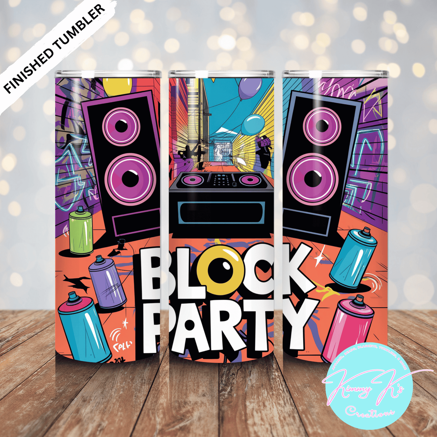 Block Party | 20oz Skinny Tumbler