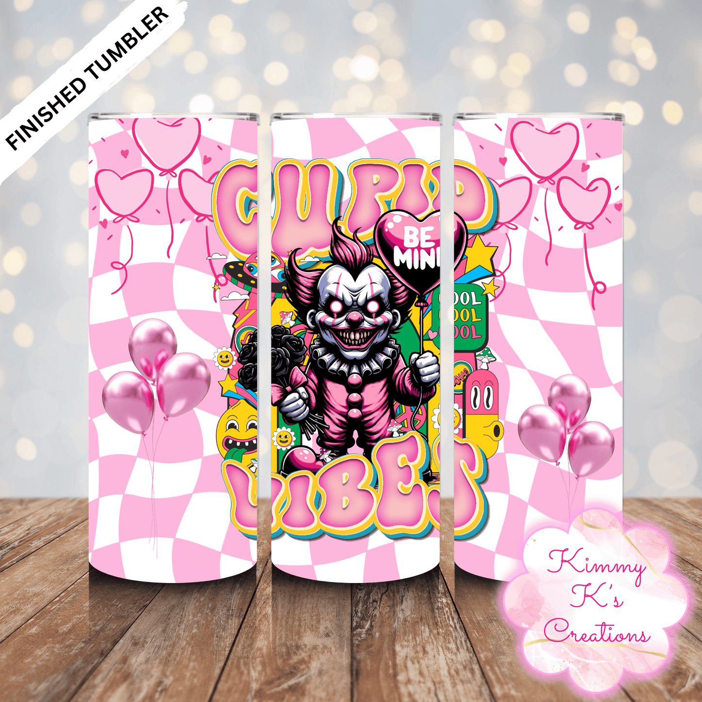 Tumbler | Cupid Vibes Clown