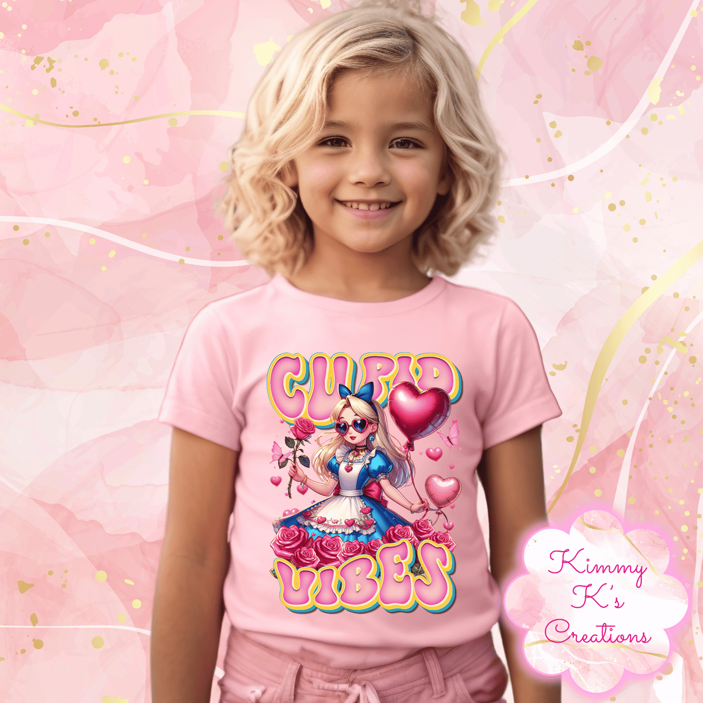 Cupid Vibes Princess 1 | Youth T-Shirt