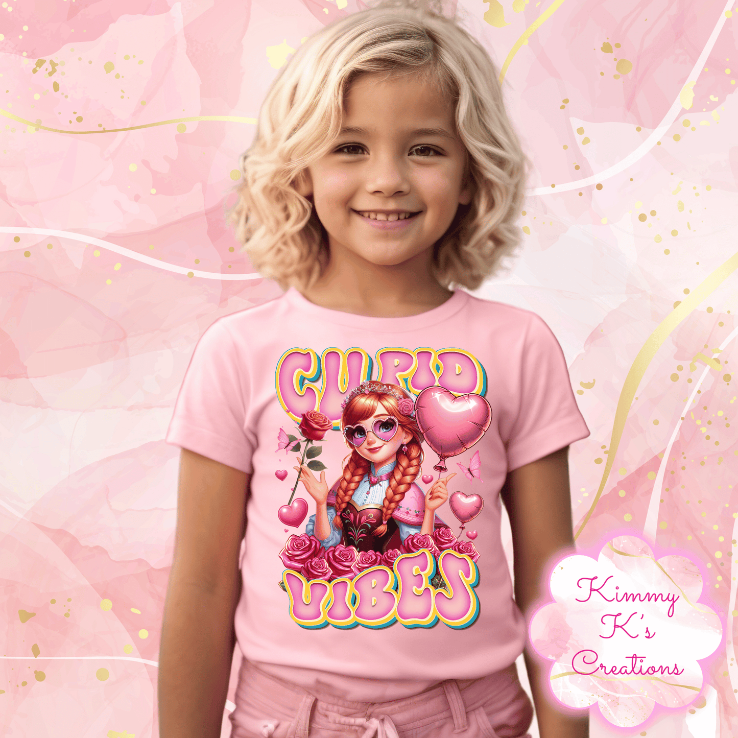 Cupid Vibes Princess 2 | Youth T-Shirt