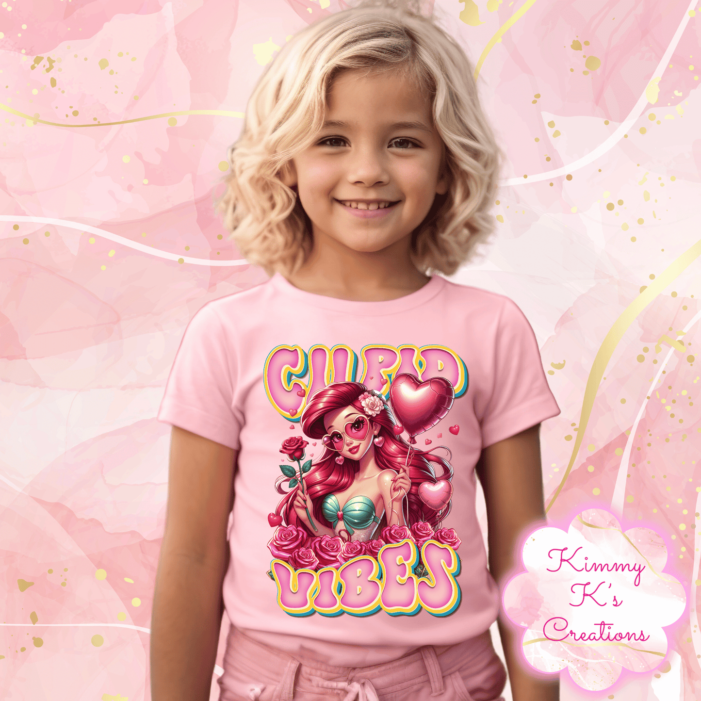 Cupid Vibes Princess 3 | Youth T-Shirt