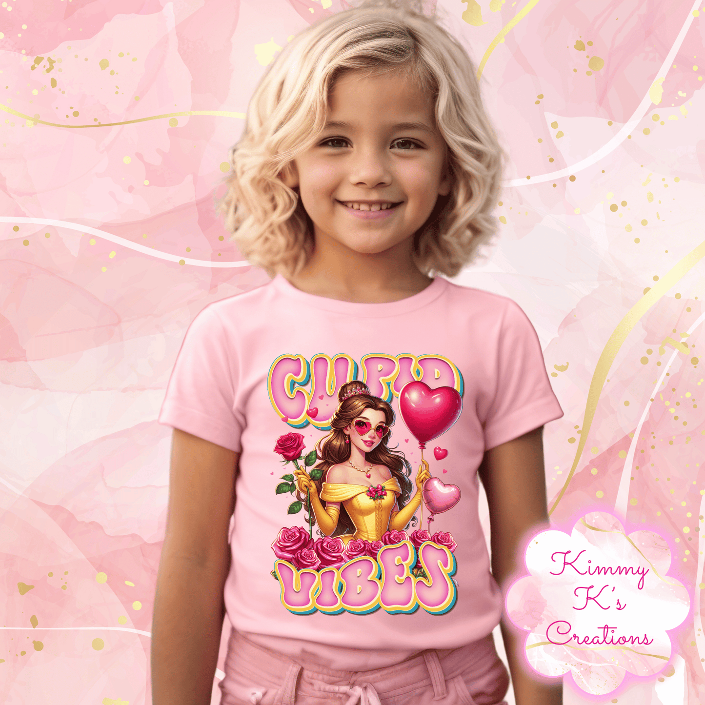 Cupid Vibes Princess 5 | Youth T-Shirt