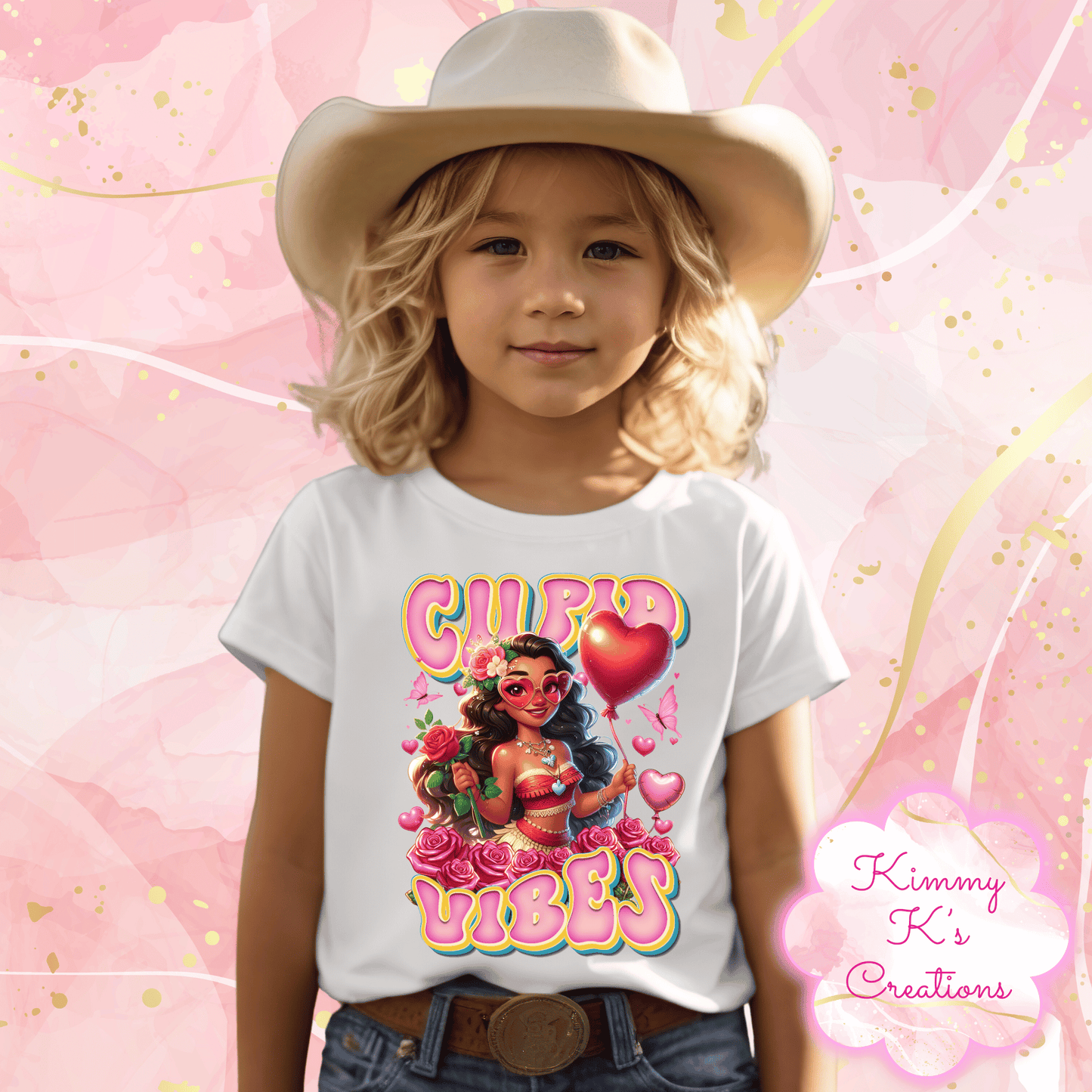 Cupid Vibes Princess 9 | Youth T-Shirt