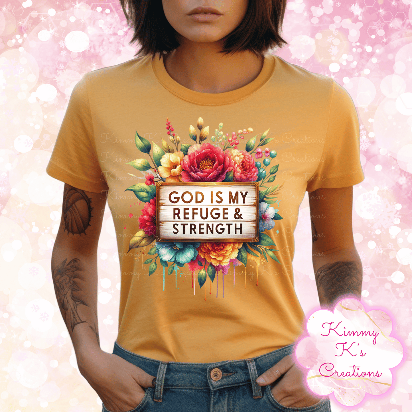 God Is My Refuge & Strength | T-Shirt