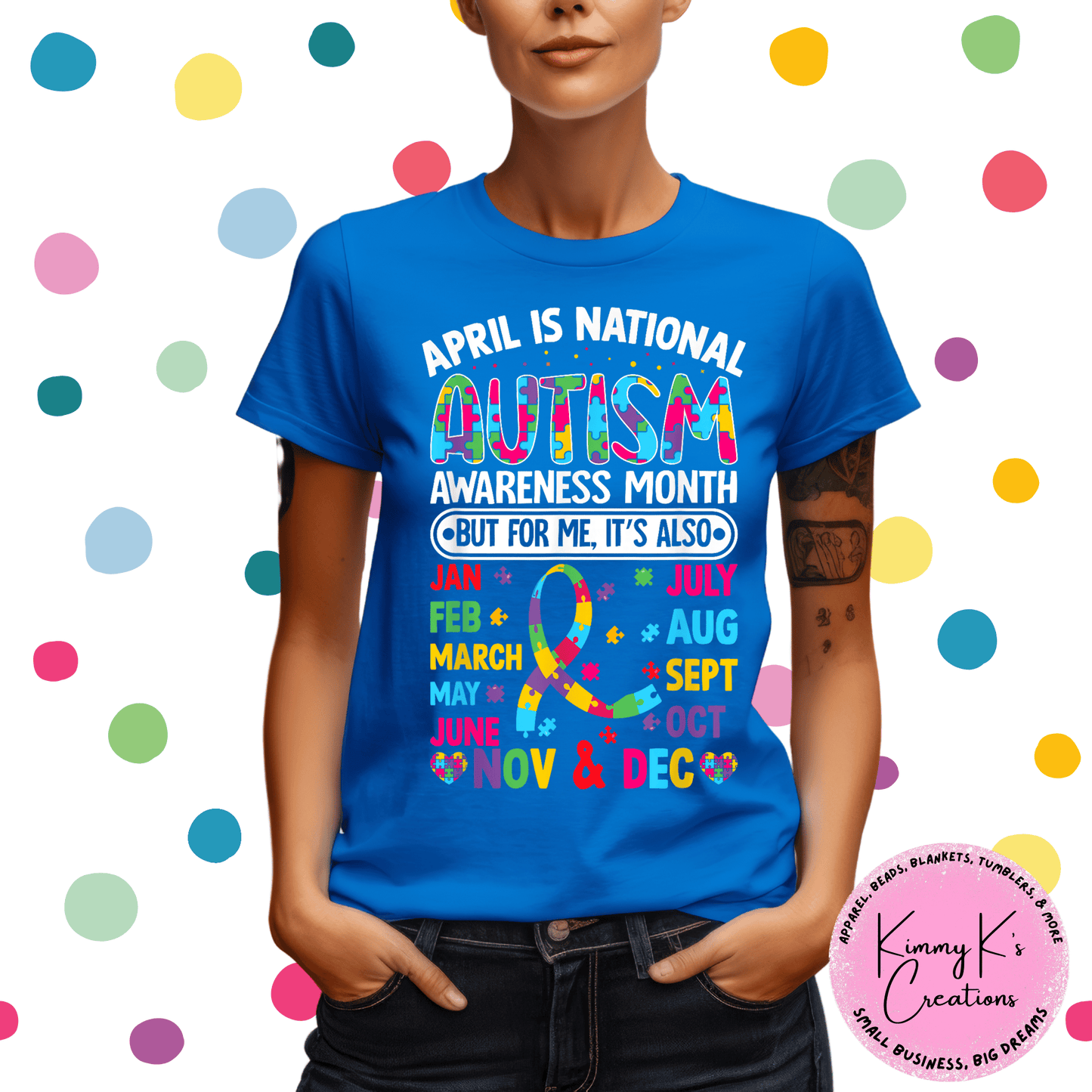 April Is National Autism Awareness Month | T-Shirt