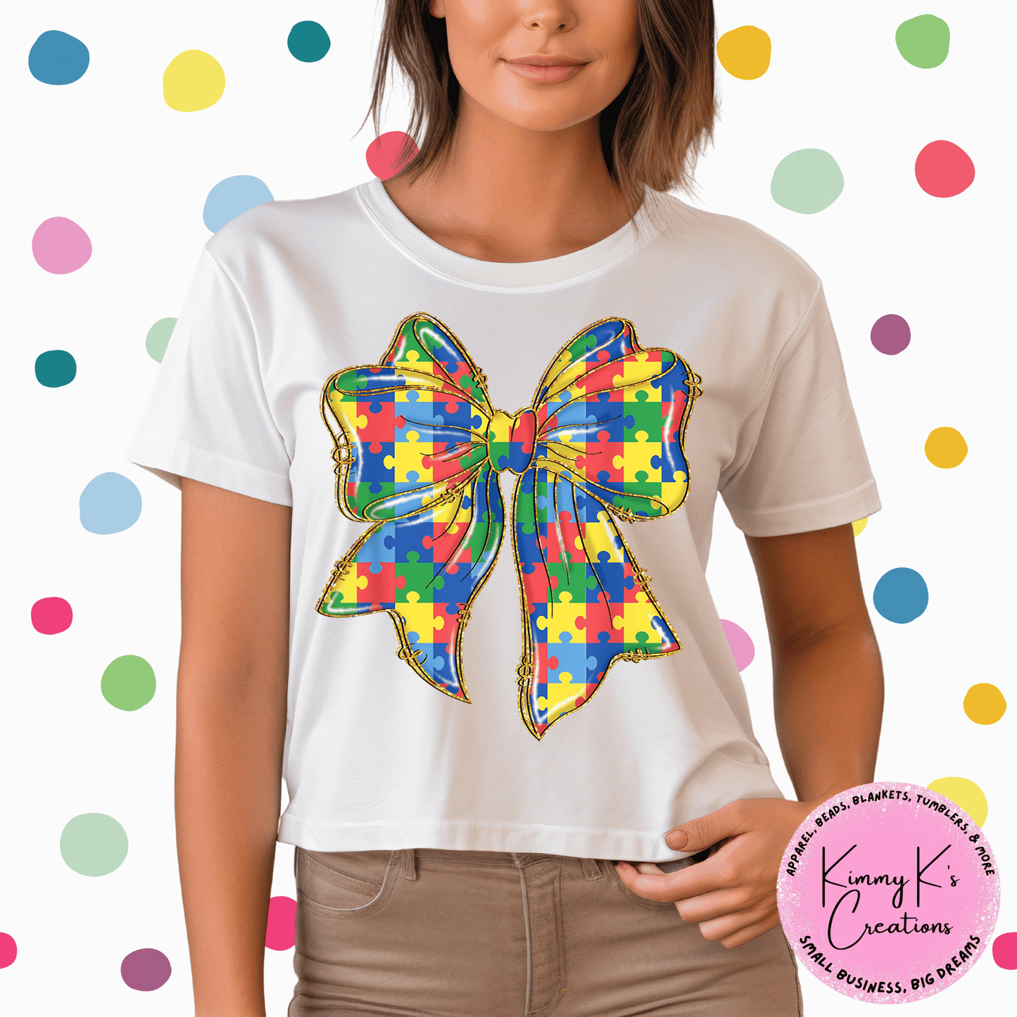 Autism Bow | T-Shirt