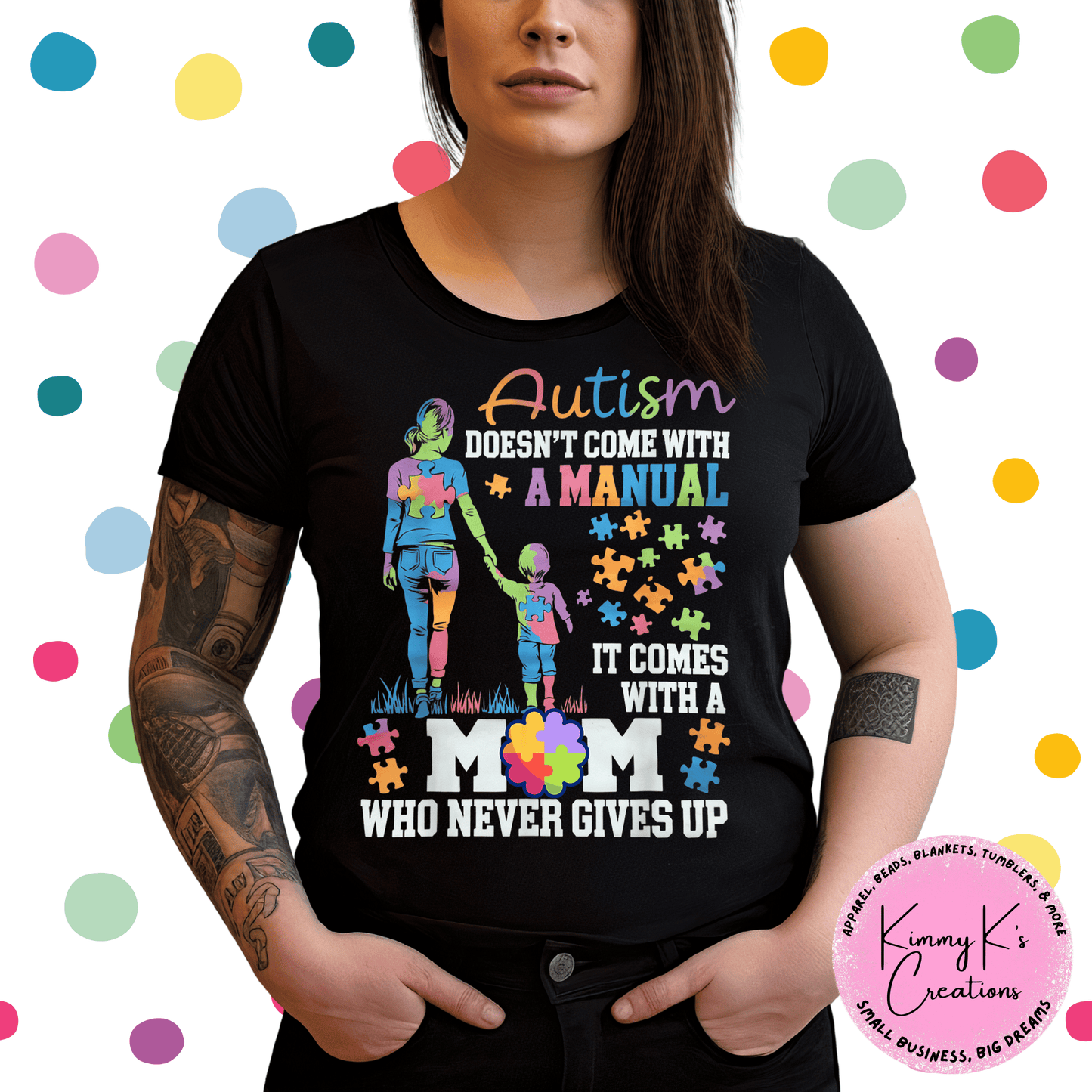 Autism Doesn’t Come With A Manual | T-Shirt