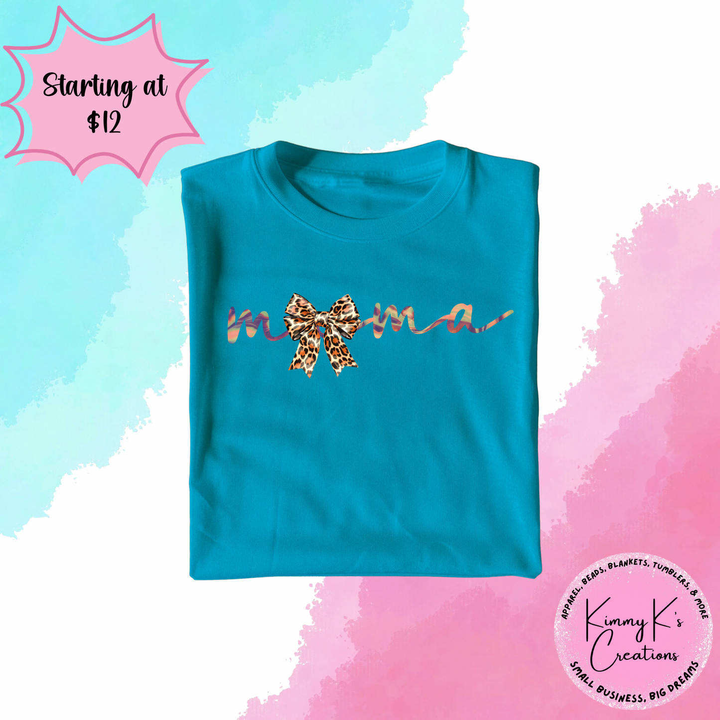 Mama Cheetah Print | T-Shirt