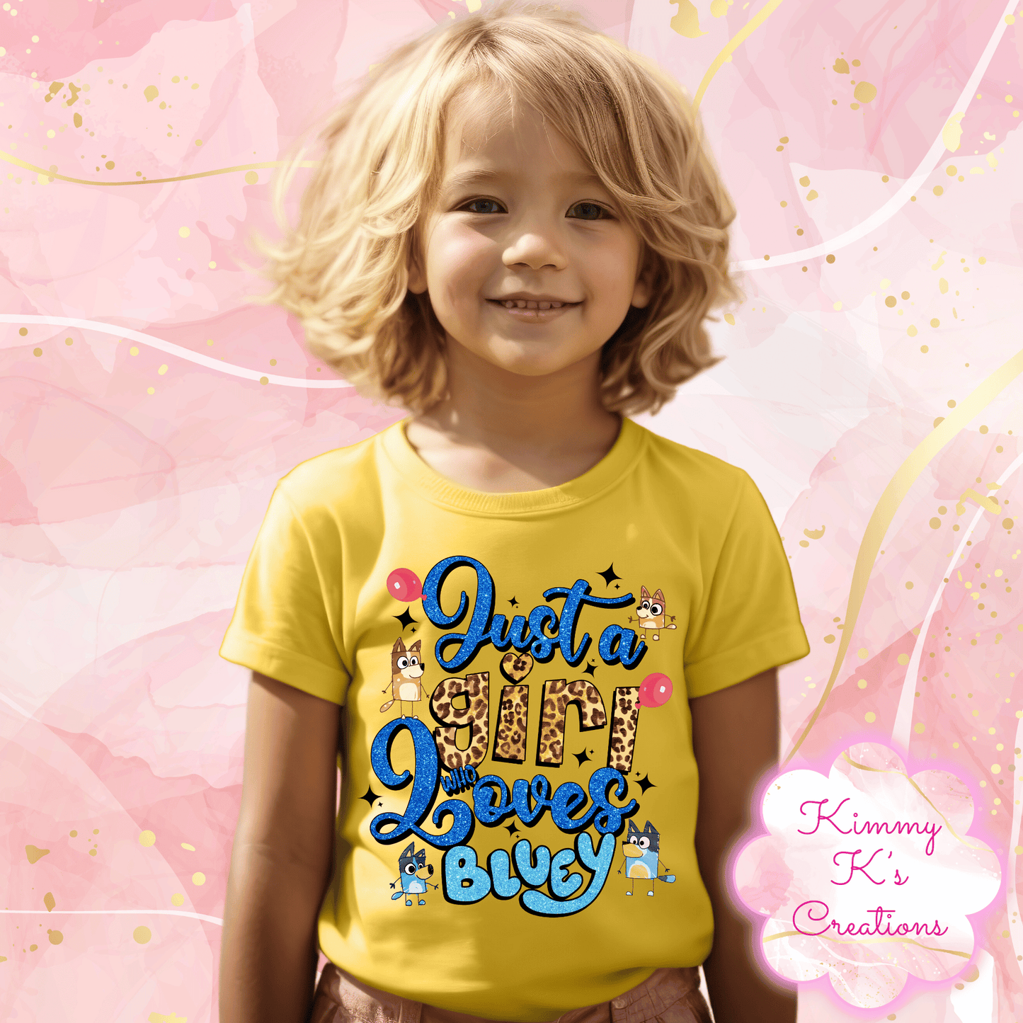 Just A Girl Blue Dude | Youth T-Shirt