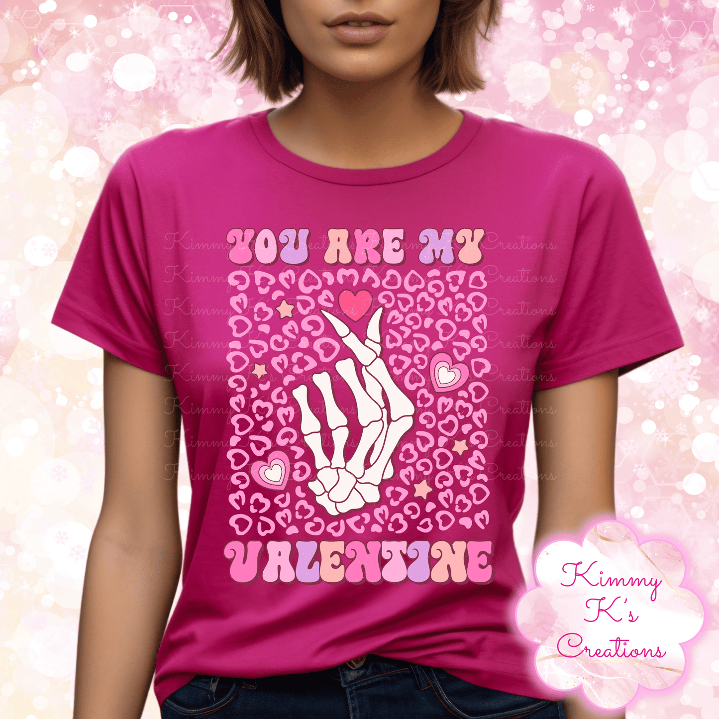 Leopard You Are My Valentine | T-Shirt