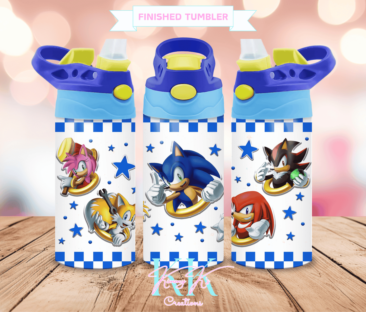Sonic & Friends Rings | Kids Hydro Sippy Tumbler