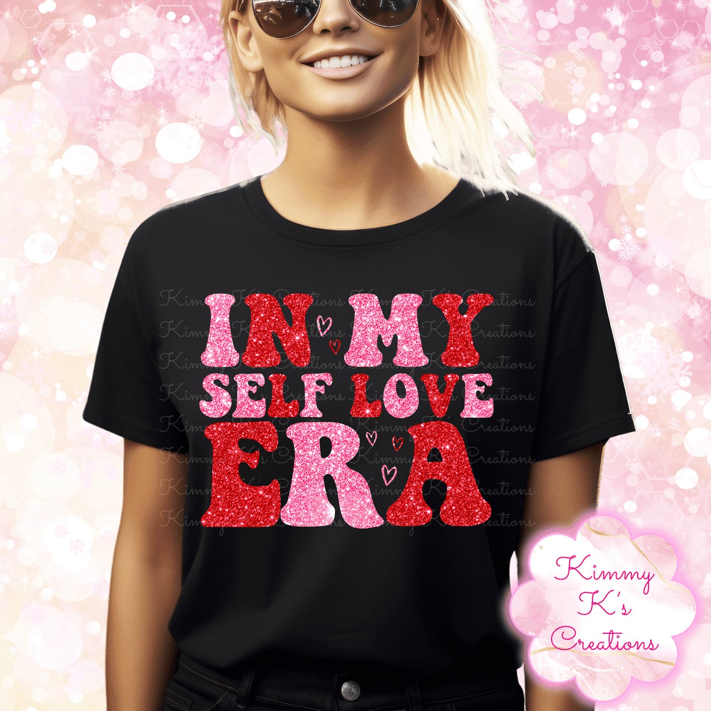Glittery Self Love Era | T-Shirt