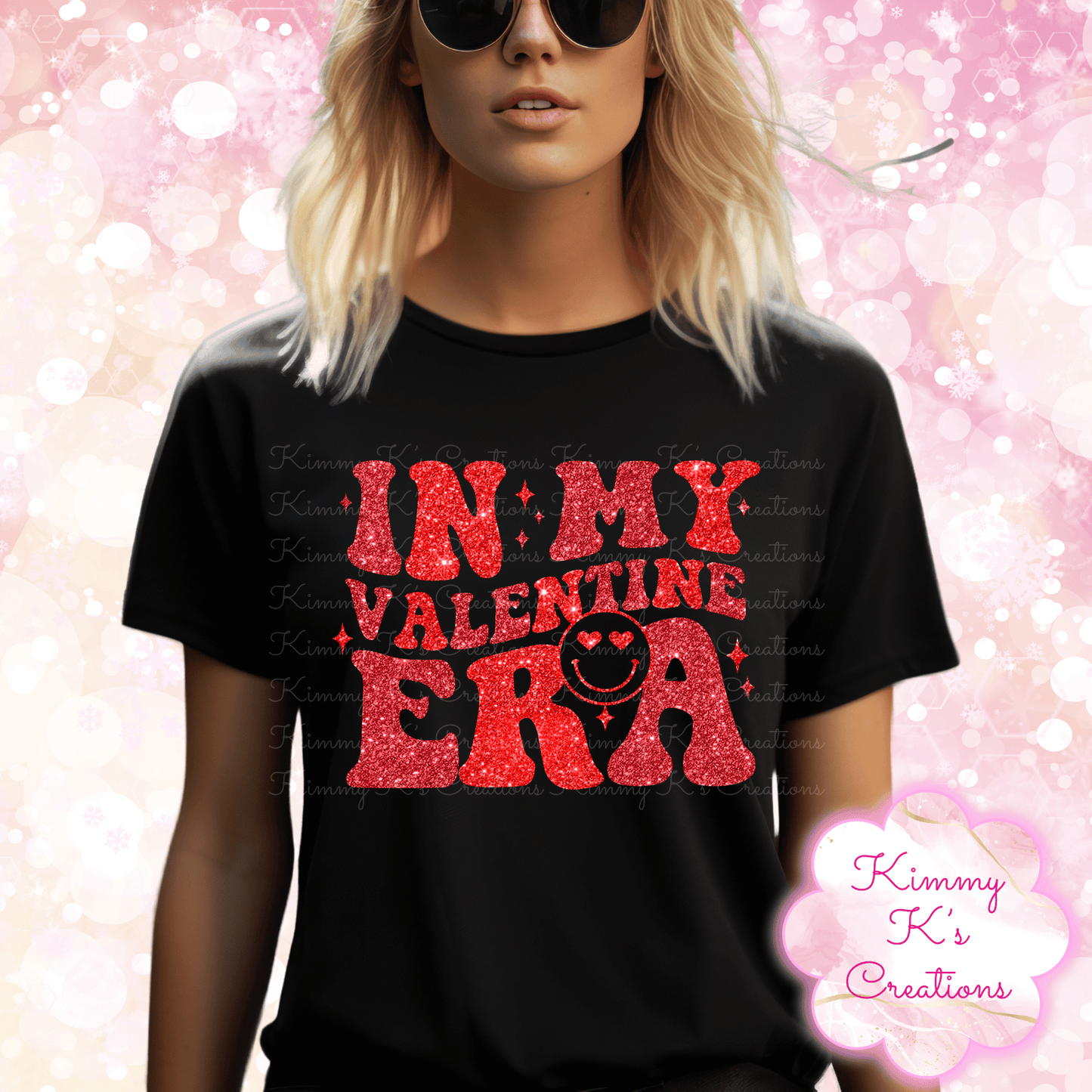 Glittery Valentine Era | T-Shirt