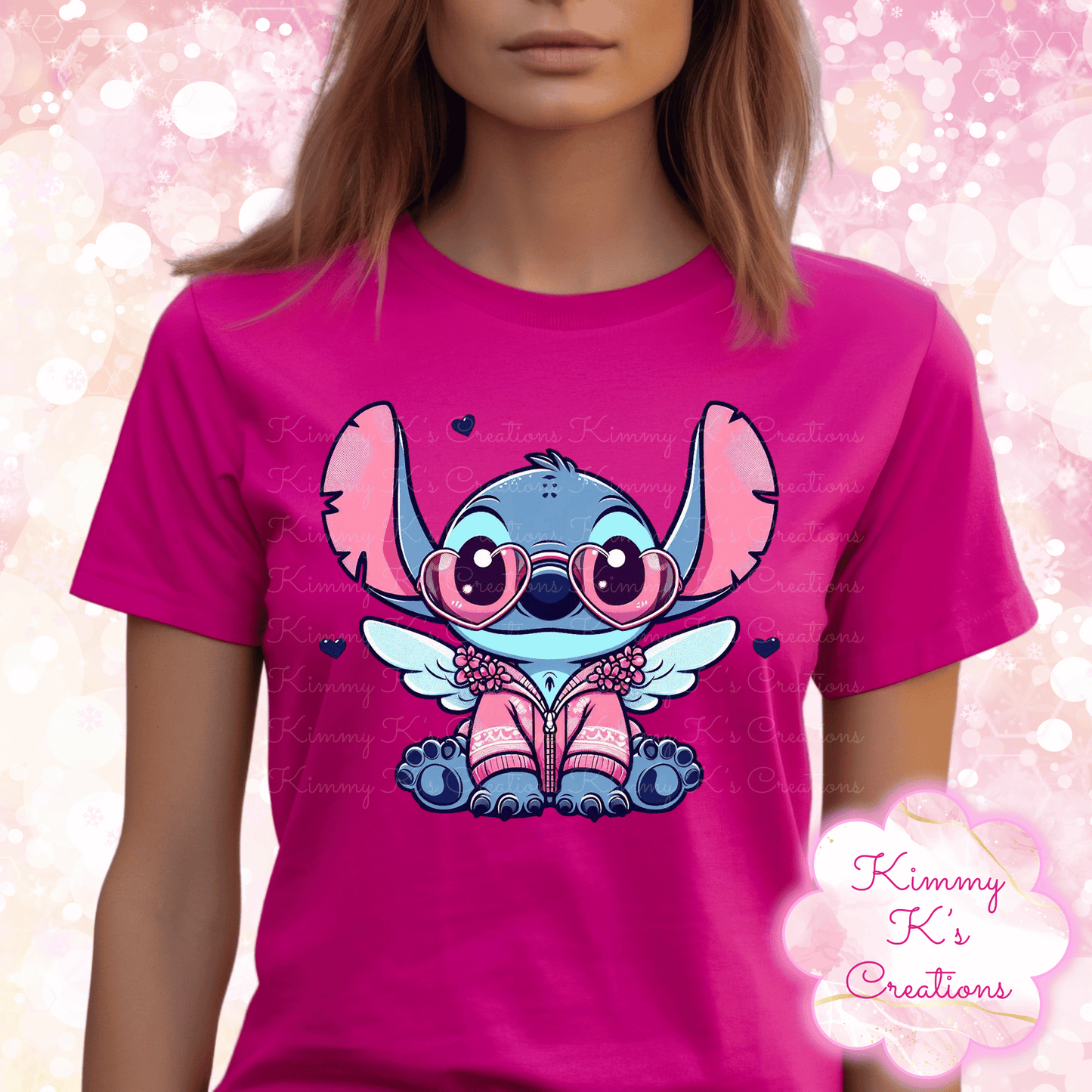 Pink Stitchy | T-Shirt