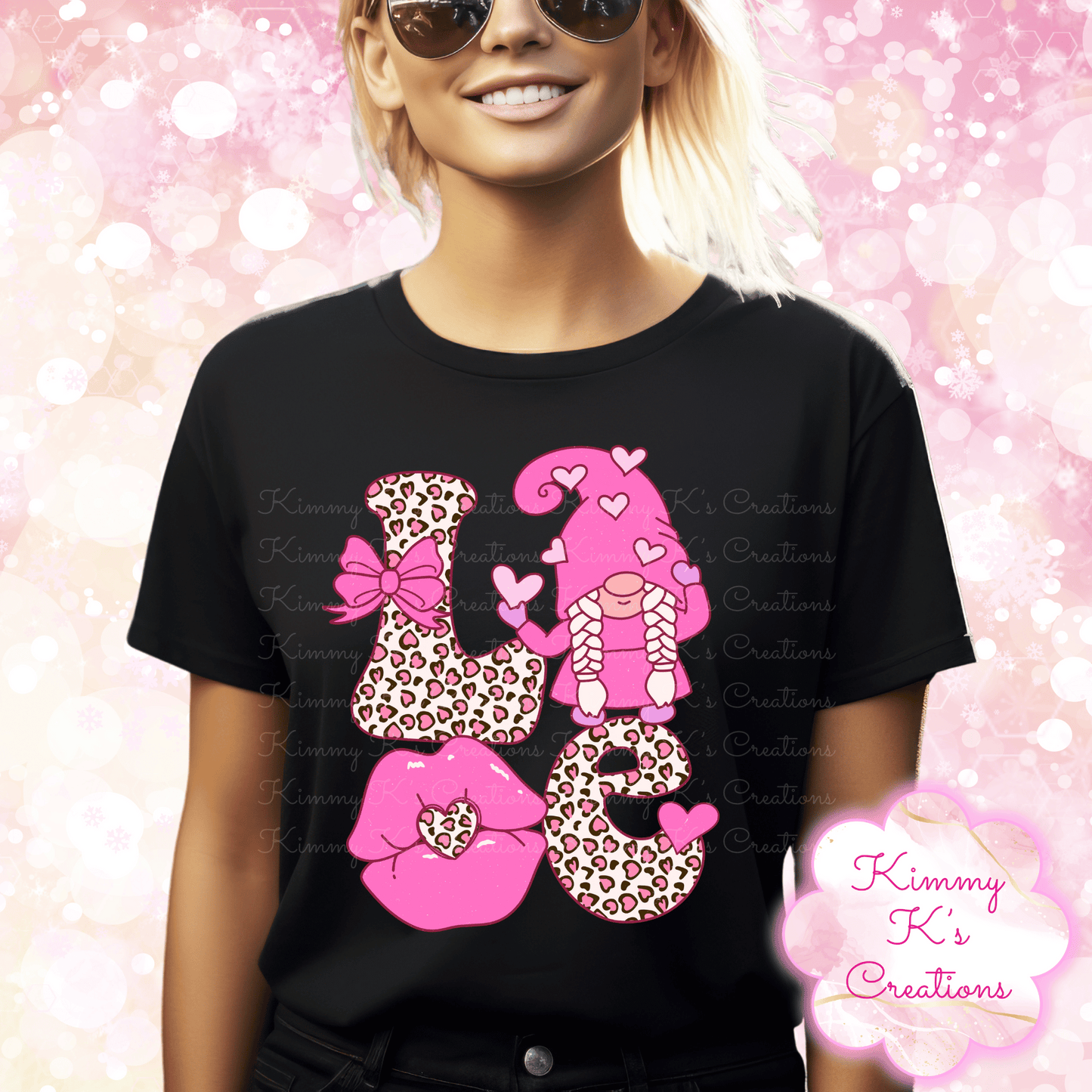 Valentines Day Love Gnome | T-Shirt