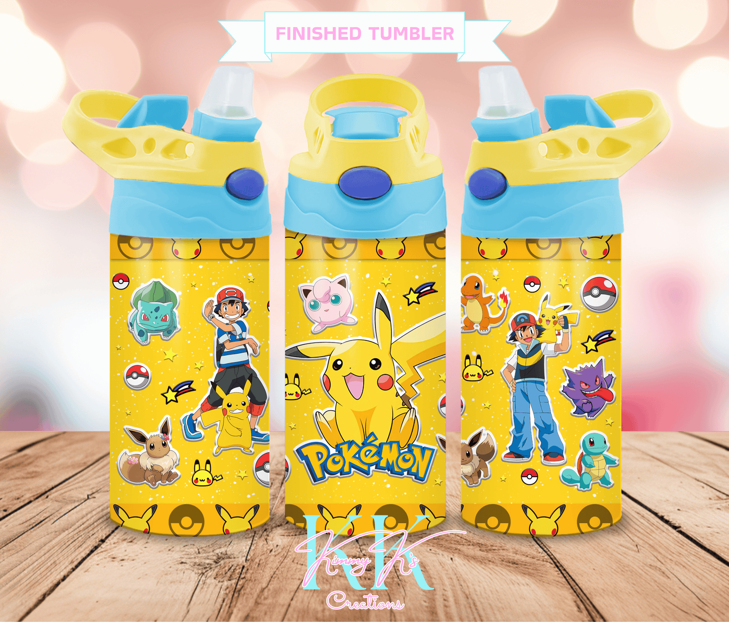 Yellow Pokemon | Kids Hydro Sippy Tumbler