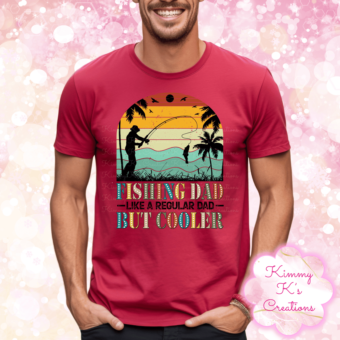 Fishing Dad But Cooler | T-Shirt