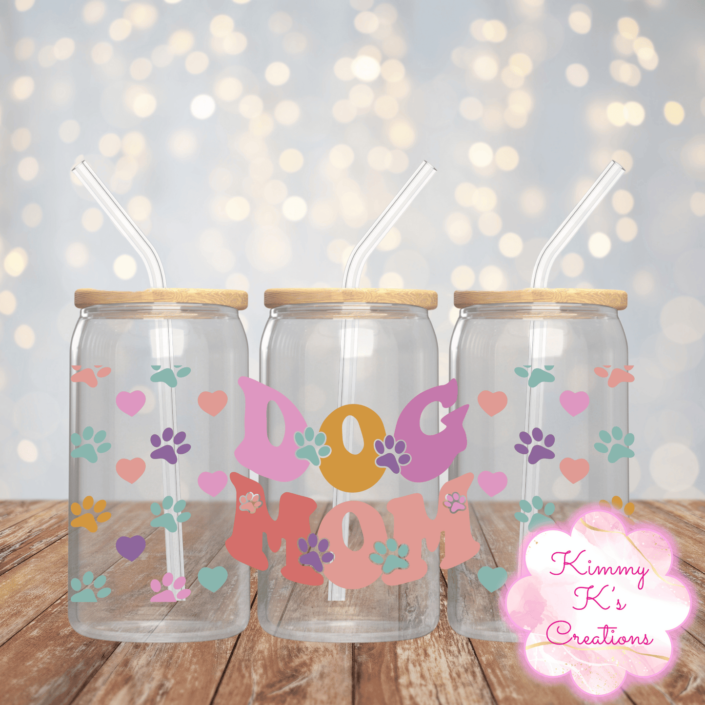 Dog Mom 2 | Glass Jar