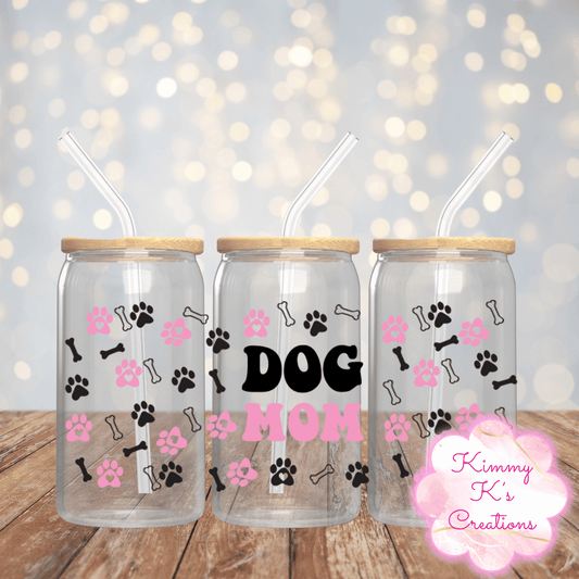 Dog Mom | Glass Jar