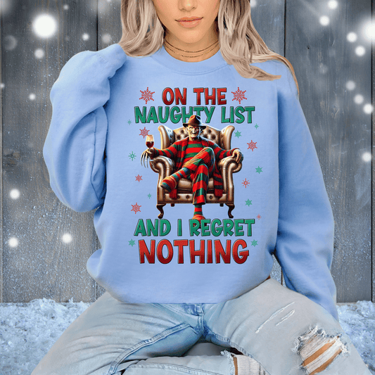 Naughty List Freddy | Crewneck