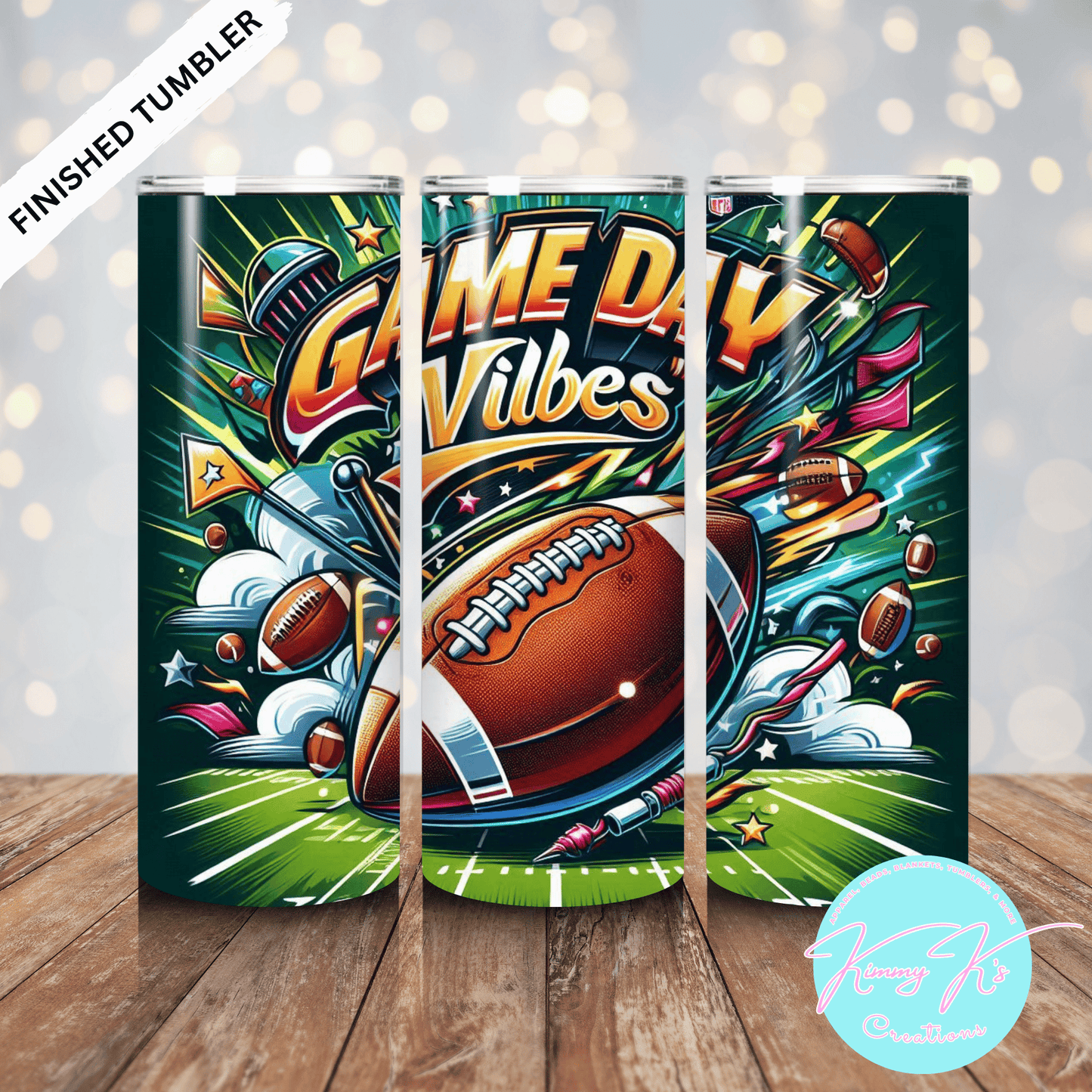 Game Day Vibes | 20oz Skinny Tumbler
