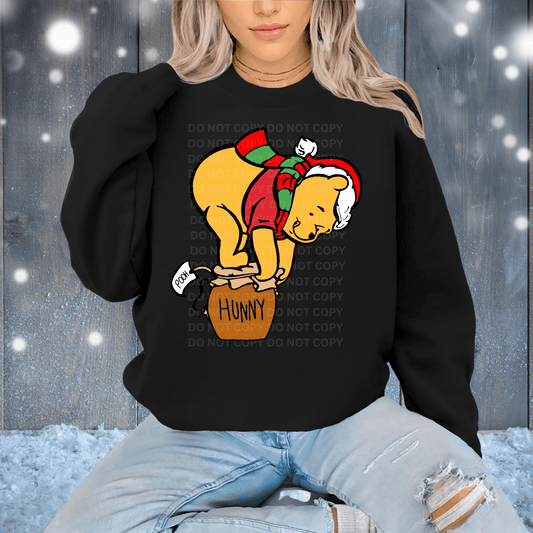 Hunny Bear Christmas | Crewneck