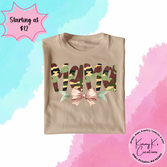 Camo Mama | T-Shirt