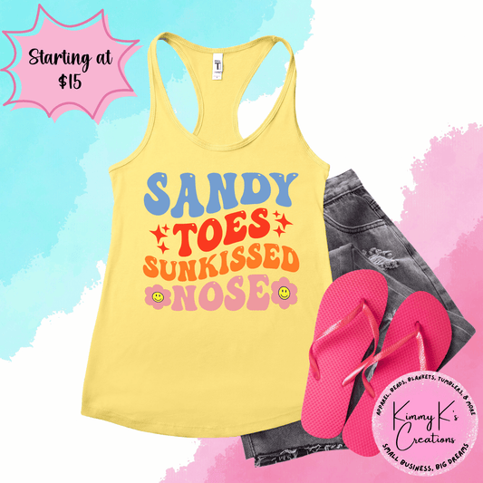 Sandy Toes Sunkissed Nose | Tank Top