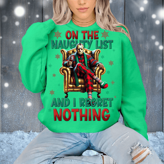 Naughty List Jason | Crewneck