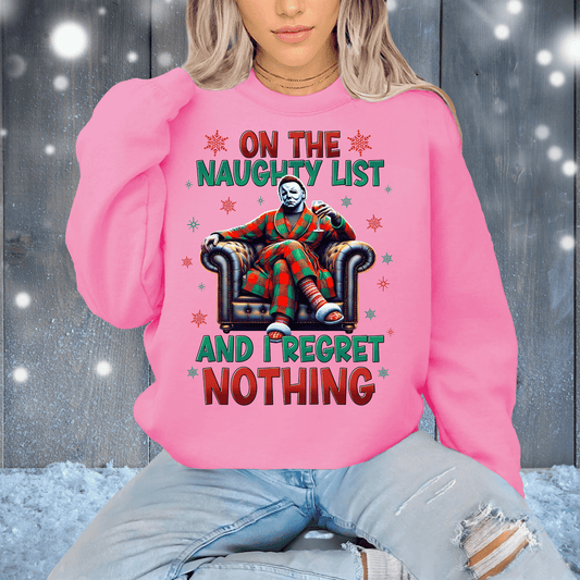 Naughty List Michael Myers | Crewneck