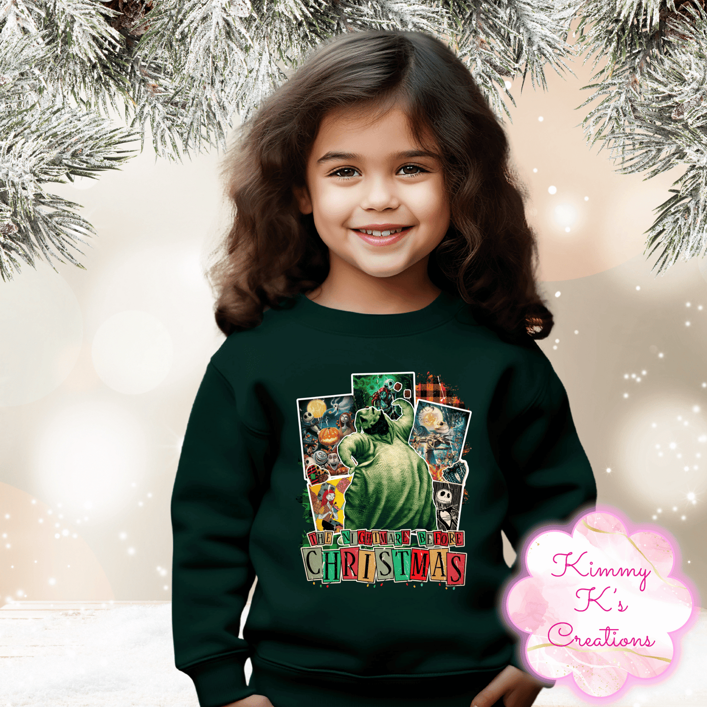 Oogie Christmas | Youth Crewneck