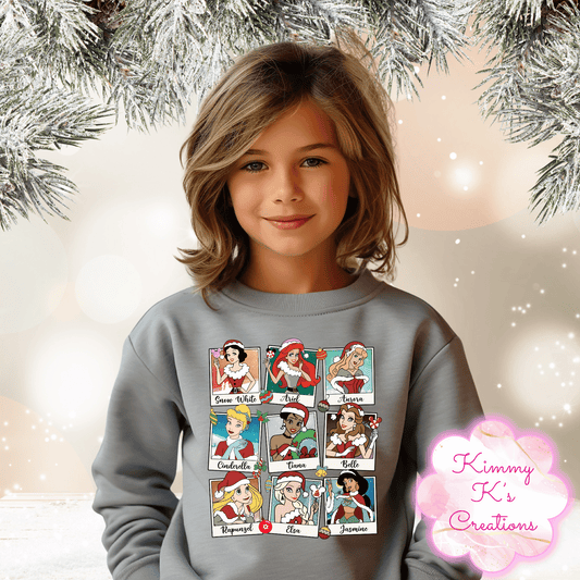 Princess Christmas | Youth Crewneck