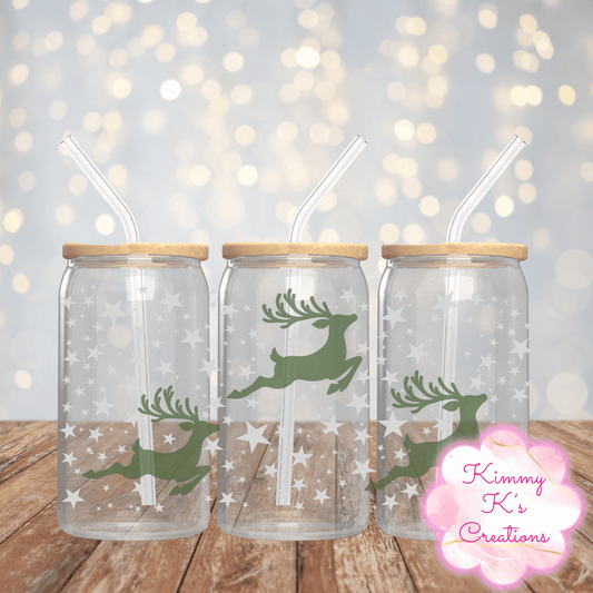 Reindeer | Glass Jar