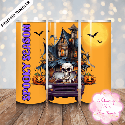 Tumbler | Skull Spooky Season