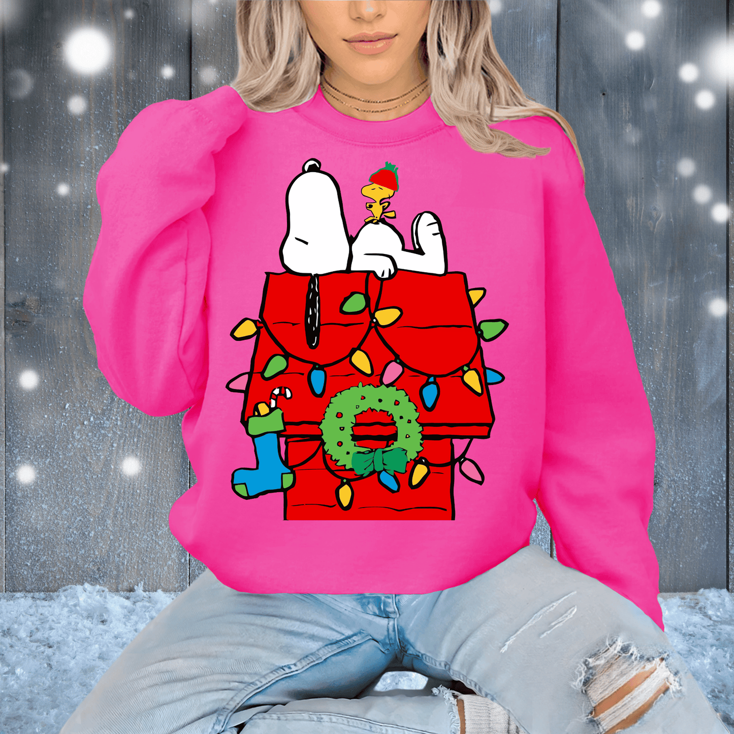 Snoopy Christmas | Crewneck